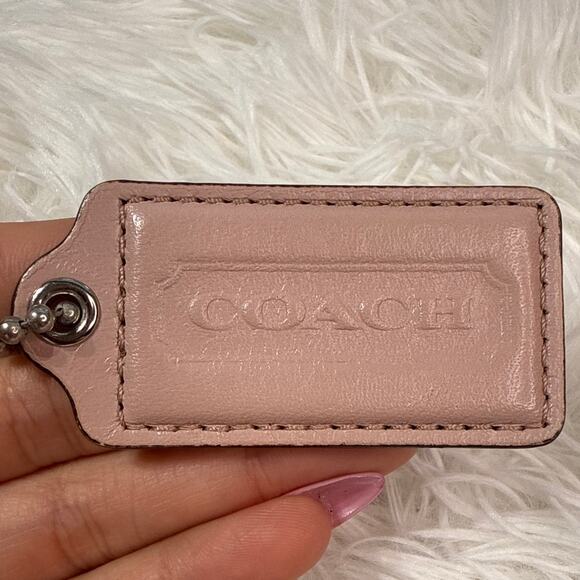 2" COACH Fob Bag Charm Hang tag Hangtag - Picture 1 of 2